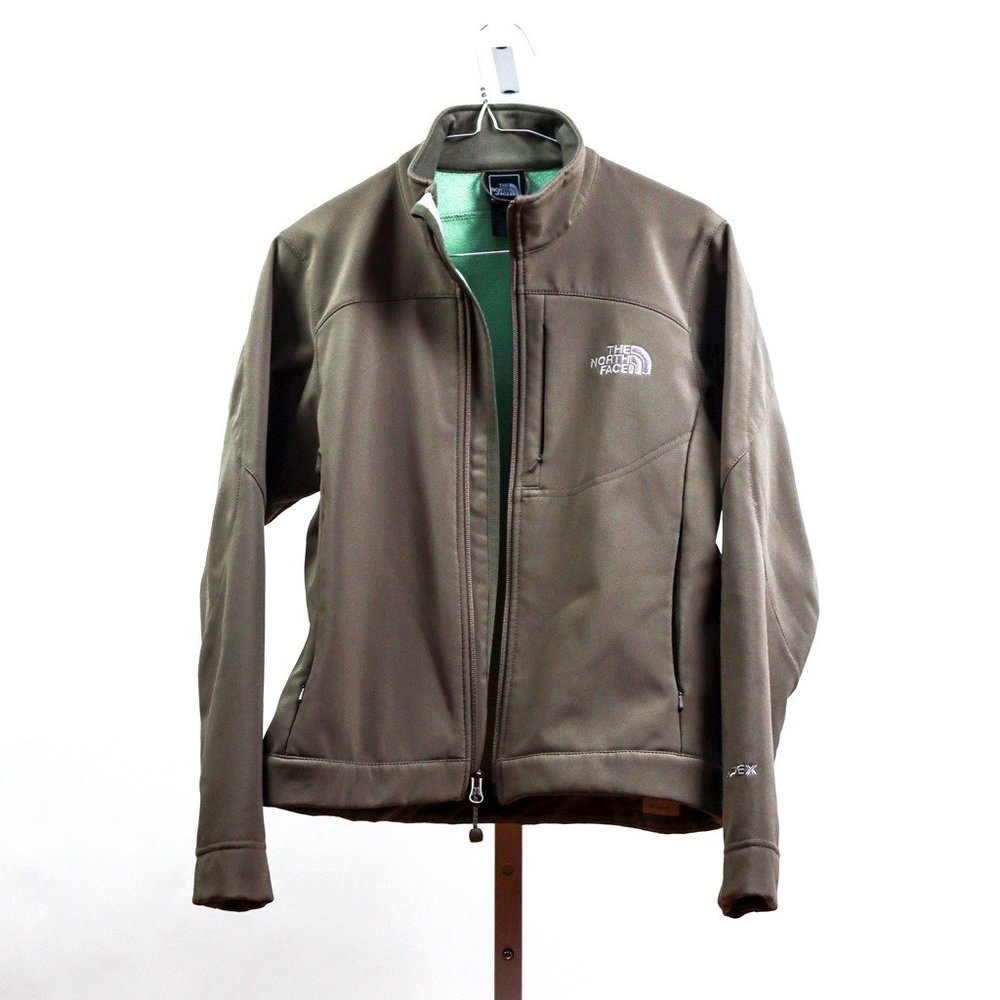 The North Face Women's Sage Green Apex Bionic Windwall Full Zip Jacket Size XS